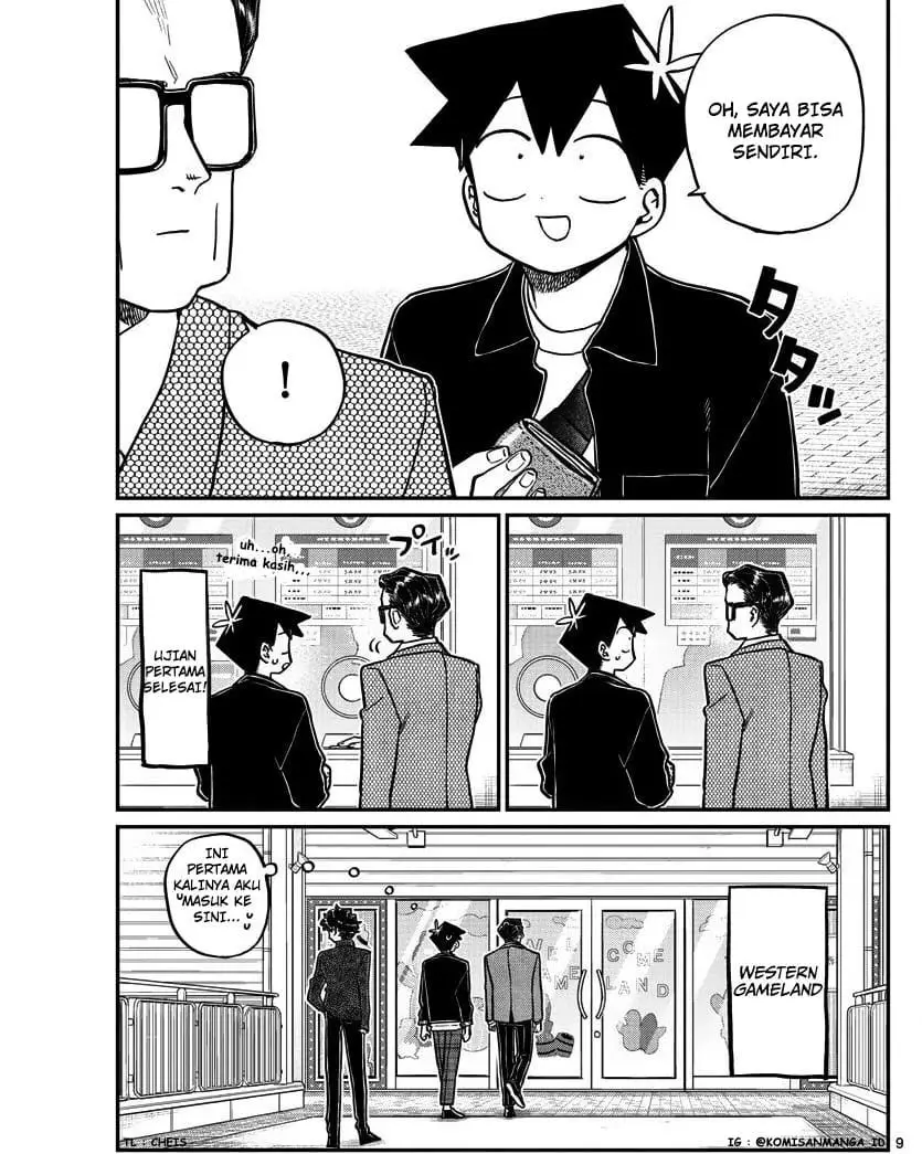 Komi-san wa Komyushou Desu Chapter 317 Gambar 9