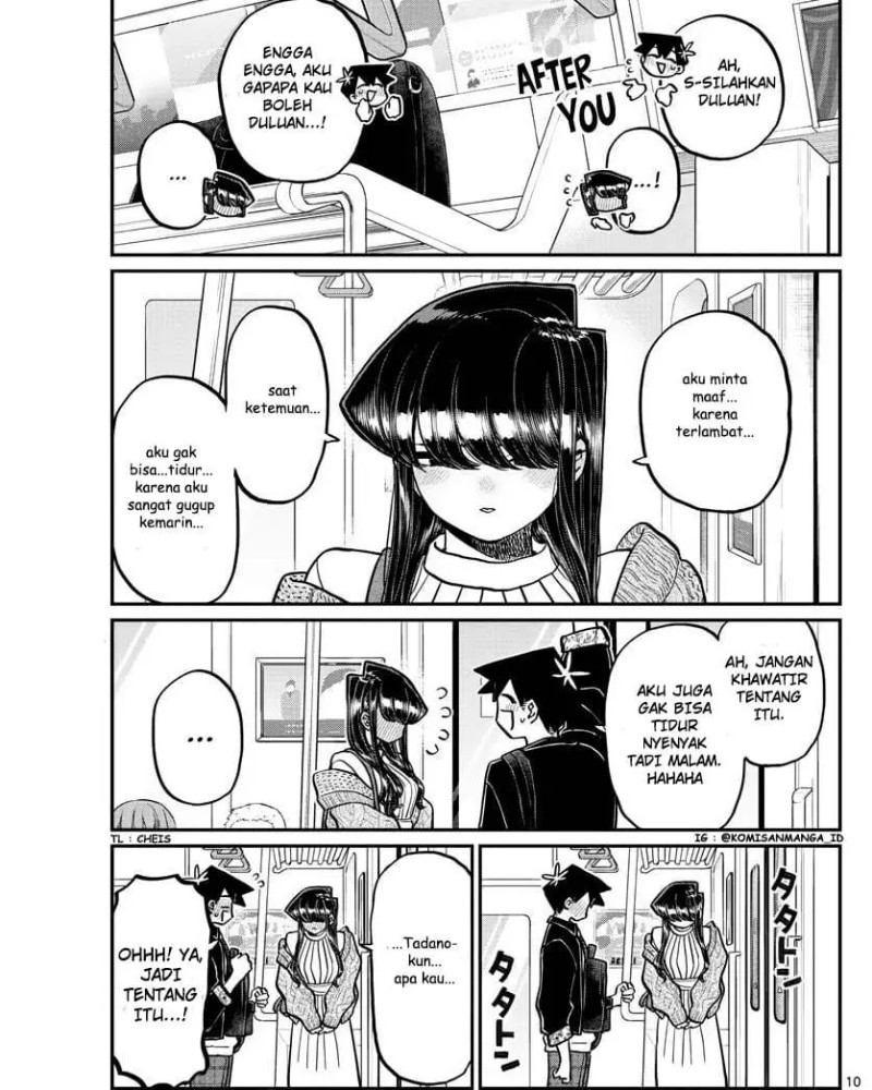 Komi-san wa Komyushou Desu Chapter 319 Gambar 10