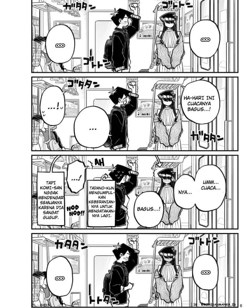 Komi-san wa Komyushou Desu Chapter 319 Gambar 6