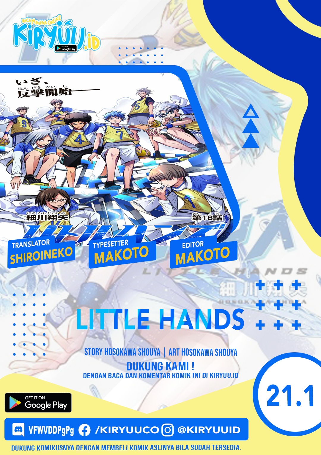 Baca Komik Little Hands Chapter 21.1 Gambar 1