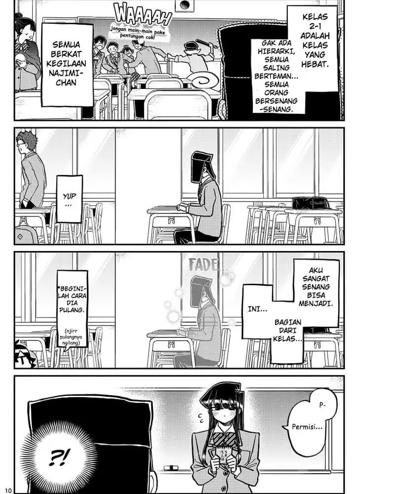 Komi-san wa Komyushou Desu Chapter 323 Gambar 11