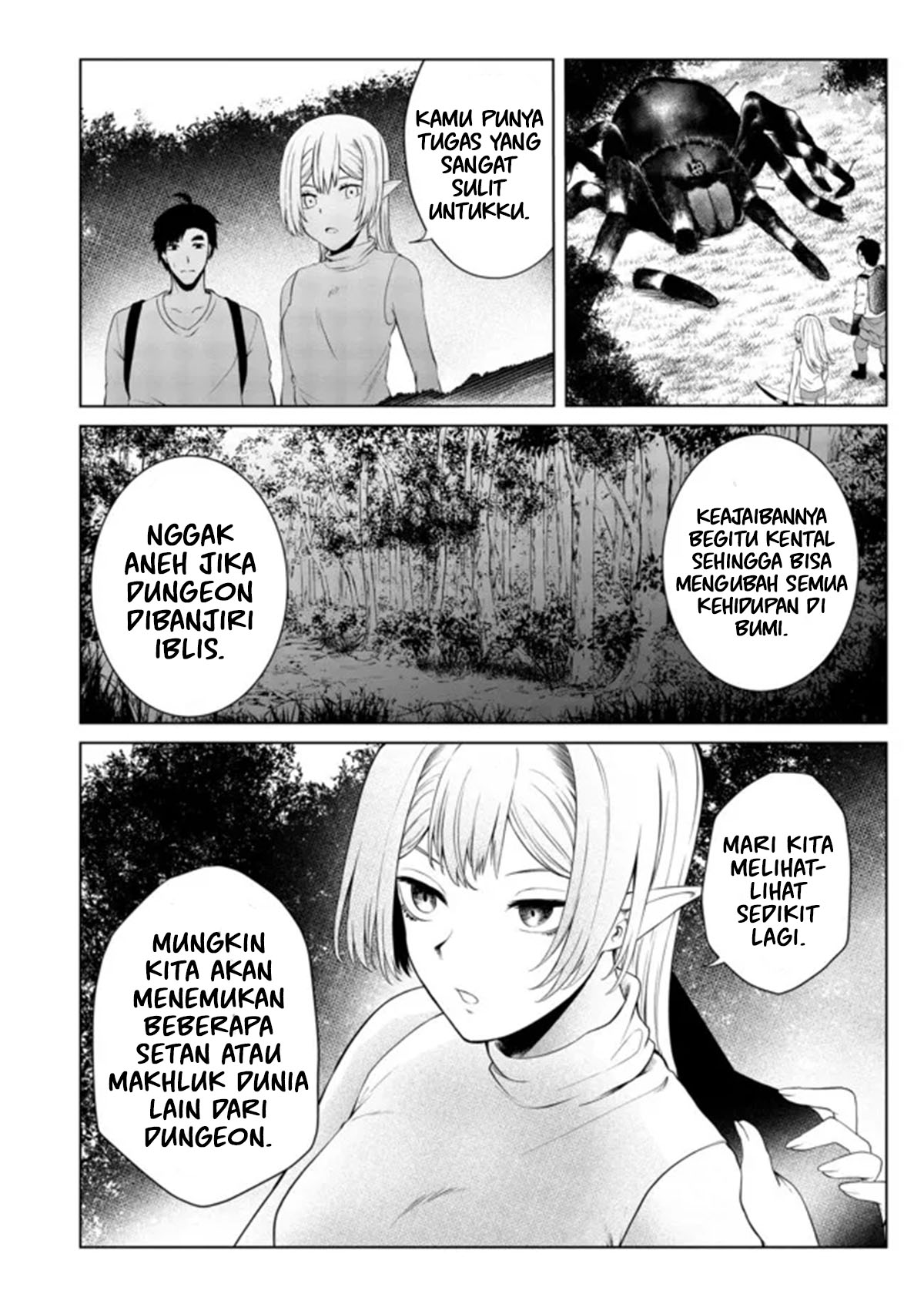 Mujintou De Elf to Kyoudou Seikatsu Chapter 27 Gambar 14