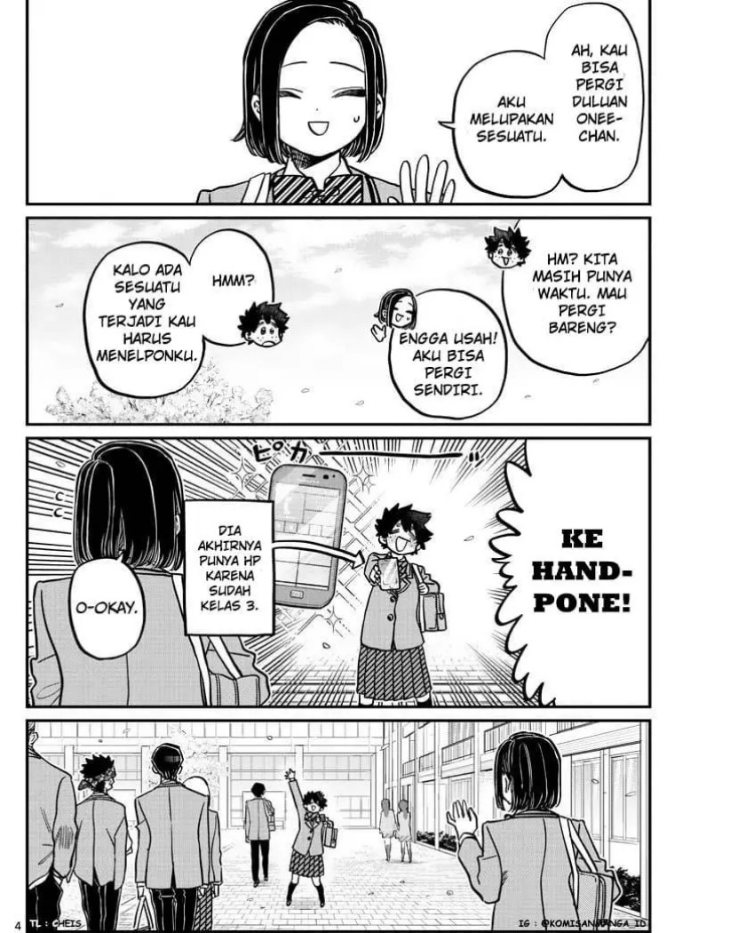 Komi-san wa Komyushou Desu Chapter 326 Gambar 4