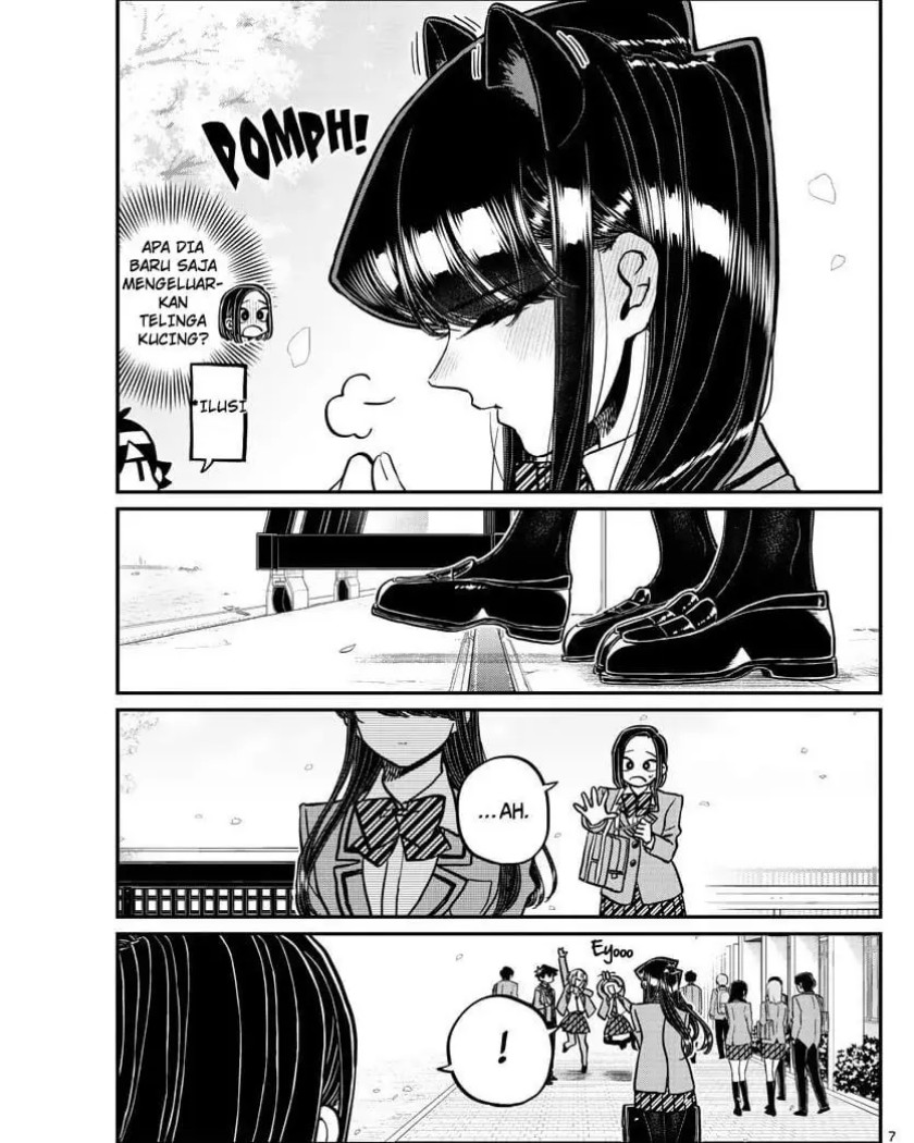 Komi-san wa Komyushou Desu Chapter 326 Gambar 7