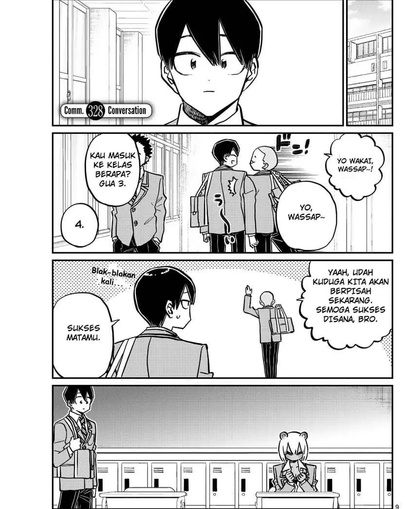 Baca Komik Komi-san wa Komyushou Desu Chapter 328 Gambar 1