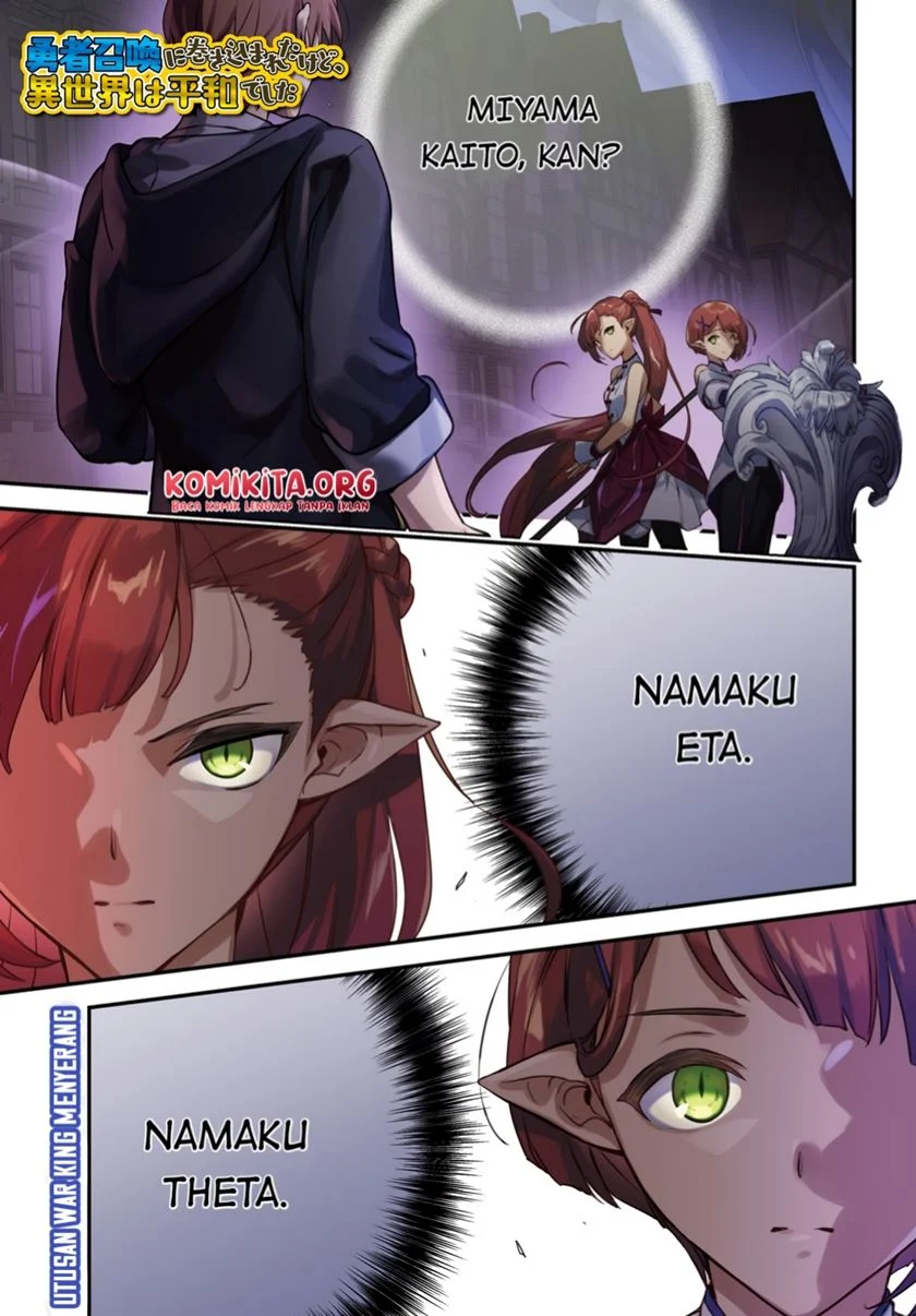 Yuusha Shoukan ni Makikomareta kedo, Isekai wa Heiwa deshita Chapter 35 Gambar 4