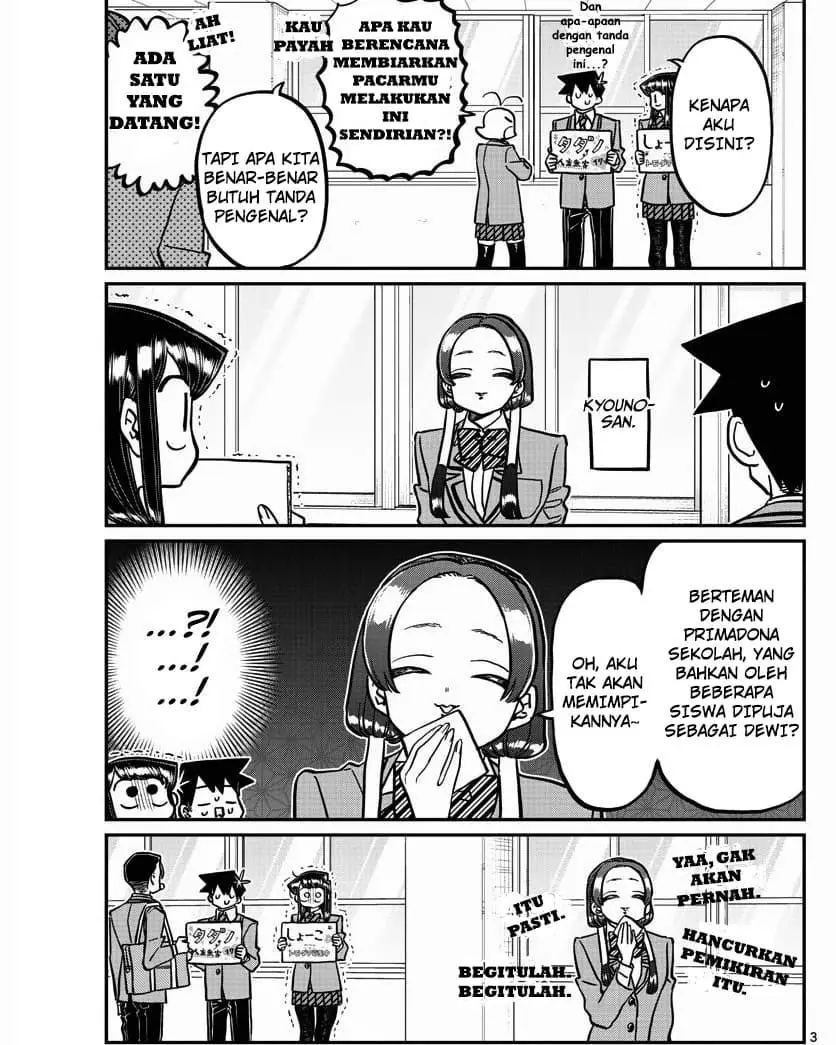 Komi-san wa Komyushou Desu Chapter 329 Gambar 3