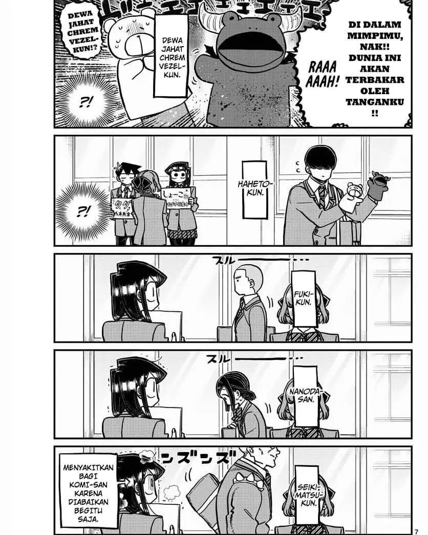 Komi-san wa Komyushou Desu Chapter 329 Gambar 7