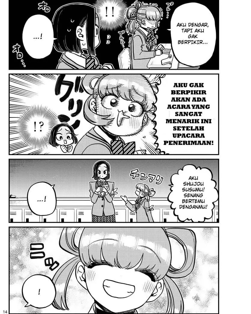 Komi-san wa Komyushou Desu Chapter 330 Gambar 14