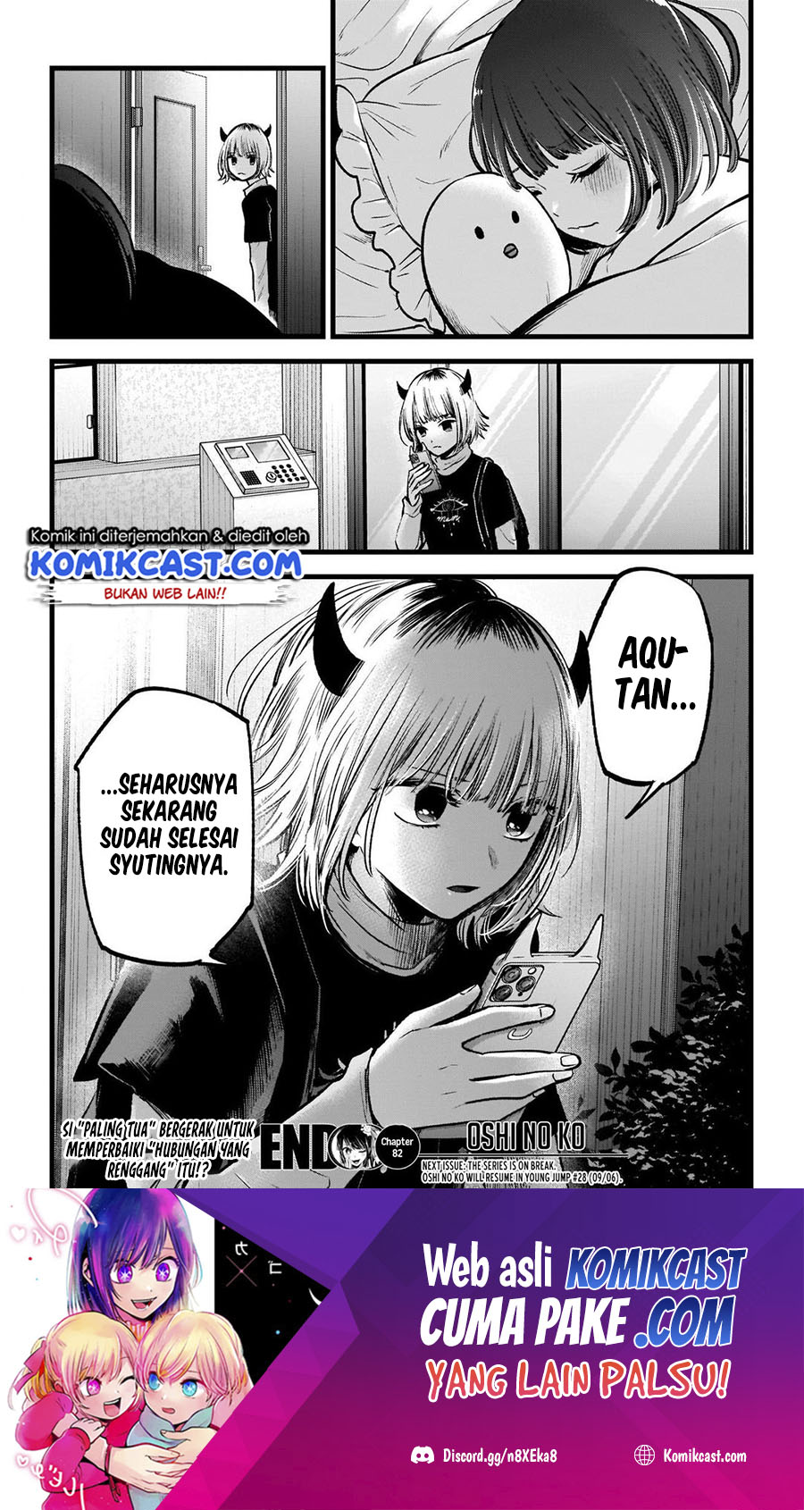 Oshi no Ko Chapter 82 Gambar 19