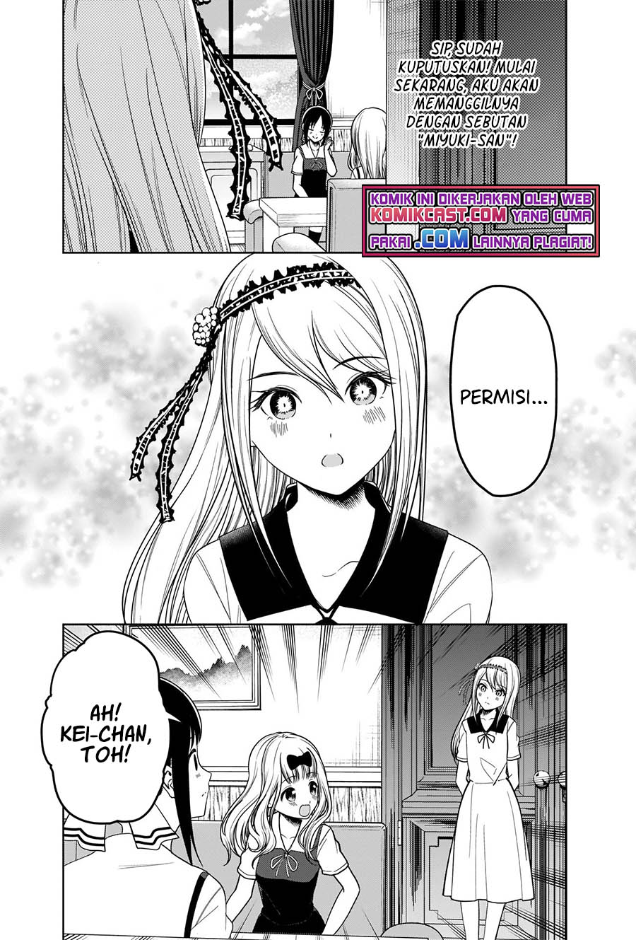 Kaguya-sama wa Kokurasetai – Tensai-tachi no Renai Zunousen Chapter 264 Gambar 8