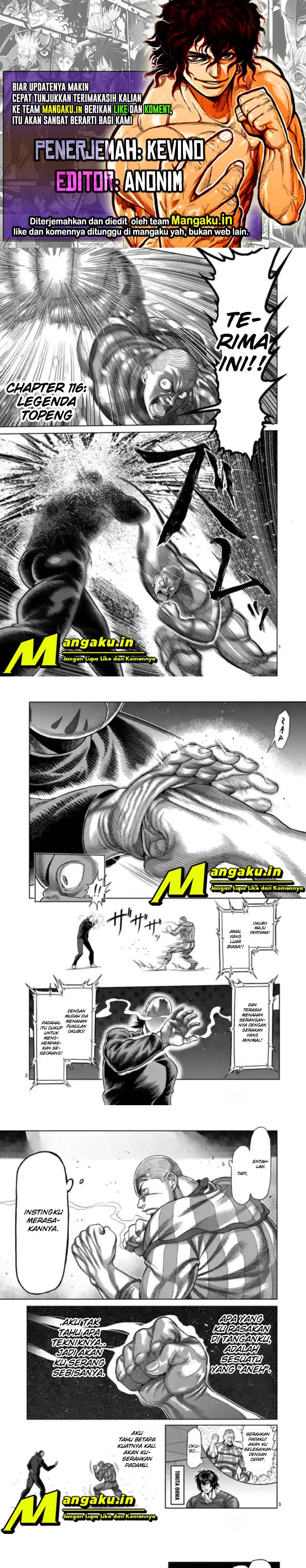 Baca Komik Kengan Omega Chapter 116 Gambar 1