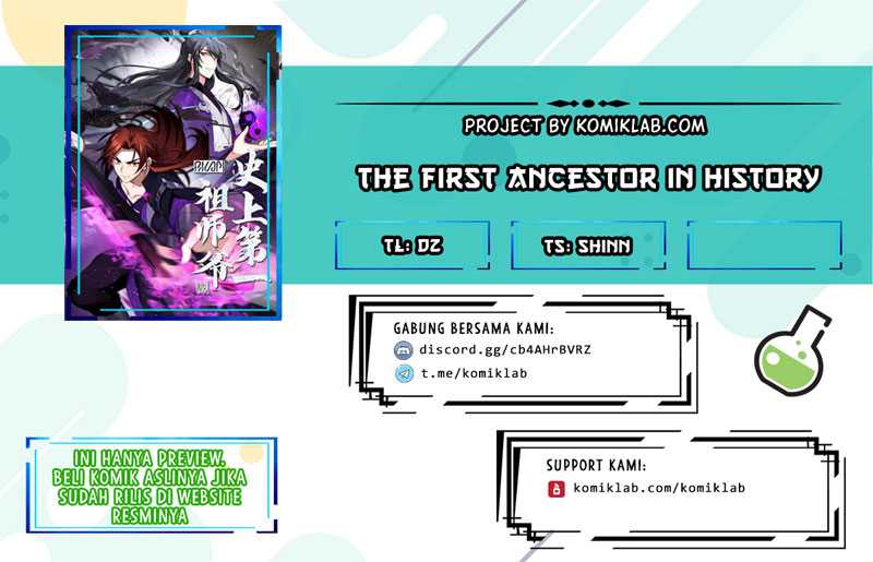 Baca Komik The First Ancestor in History Chapter 35 Gambar 1