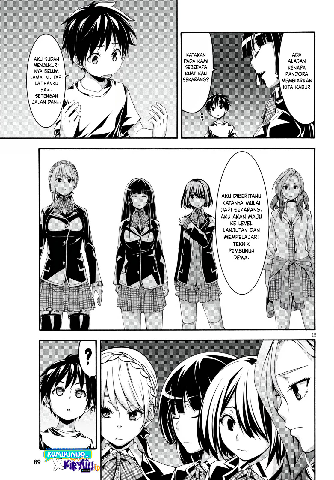 Trinity Seven Chapter 128 Gambar 16