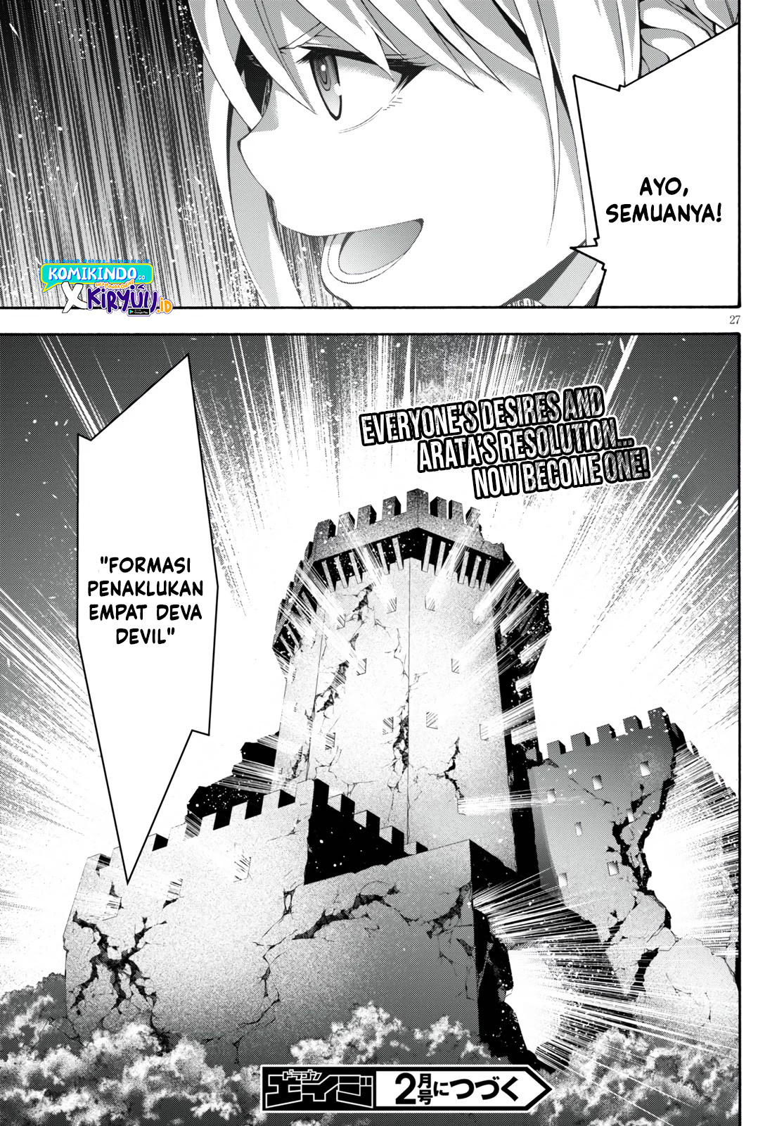 Trinity Seven Chapter 128 Gambar 28