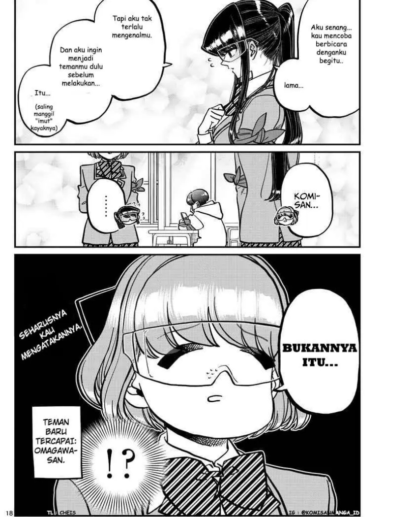 Komi-san wa Komyushou Desu Chapter 333 Gambar 18