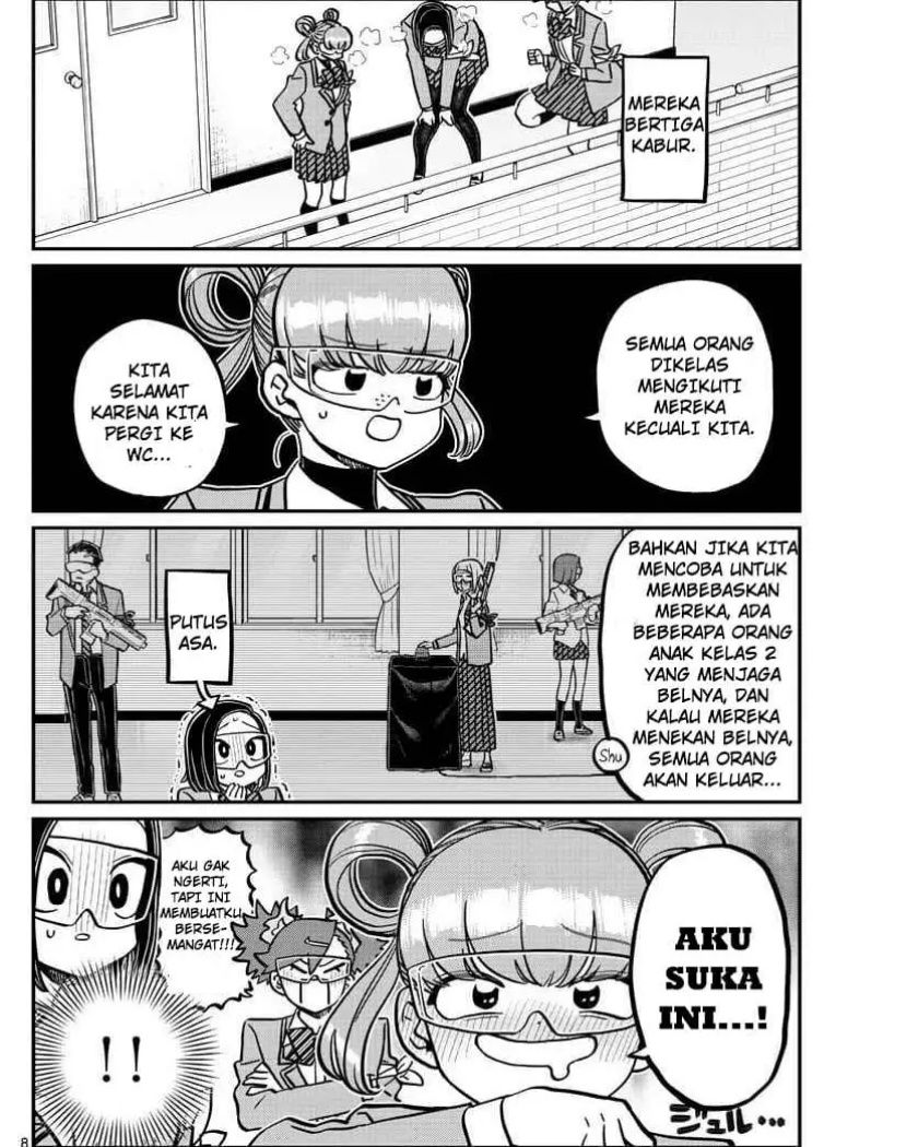 Komi-san wa Komyushou Desu Chapter 333 Gambar 8