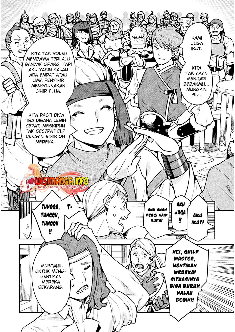 NEET dakedo Hello Work ni Ittara Isekai ni Tsuretekareta Chapter 43 Gambar 15