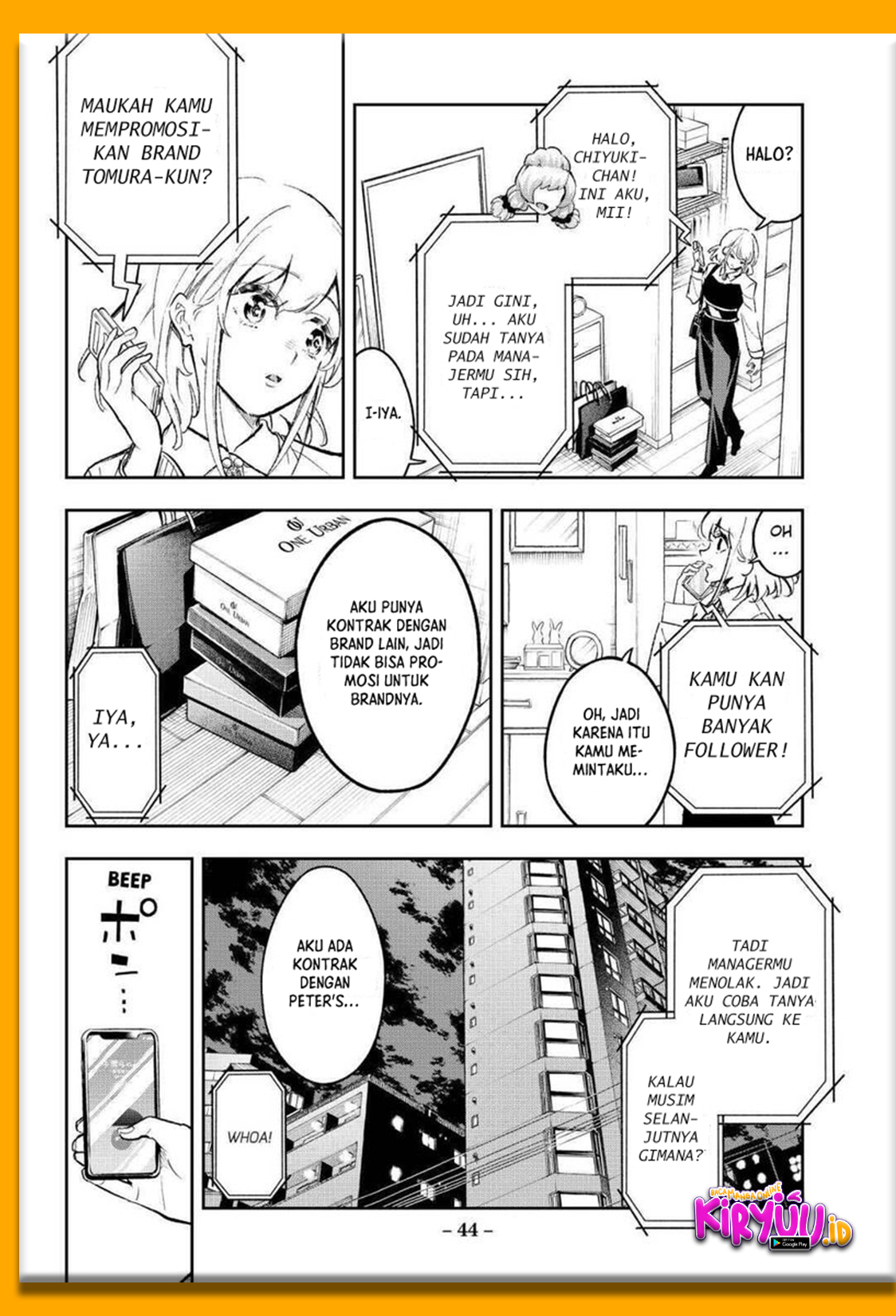 Baca Manga Runway de Waratte Chapter 168 Gambar 2