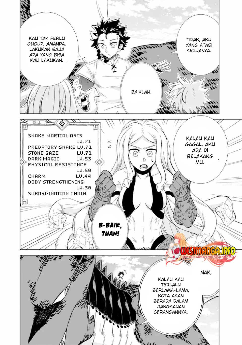 Isekai de tadahitori no mamono tsukai ~ tenshoku shitara maou ni machigawa remashita Chapter 35 Gambar 28