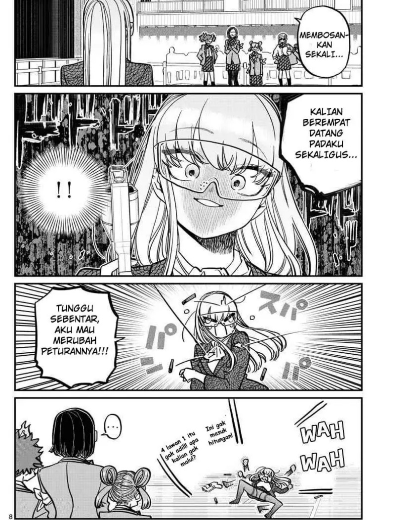 Komi-san wa Komyushou Desu Chapter 333.2 Gambar 8