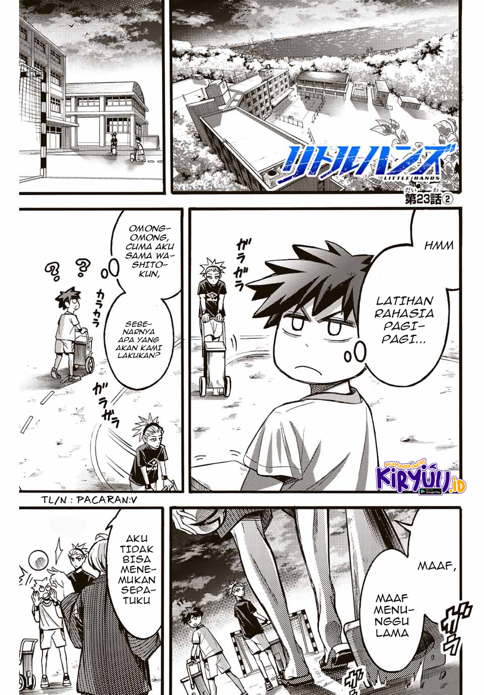 Baca Manga Little Hands Chapter 23.2 Gambar 2