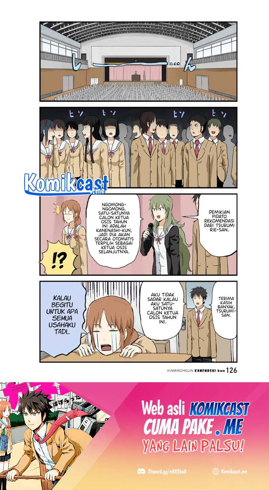 Hinmin Choujin Kanenashi-kun Chapter 36 Gambar 12