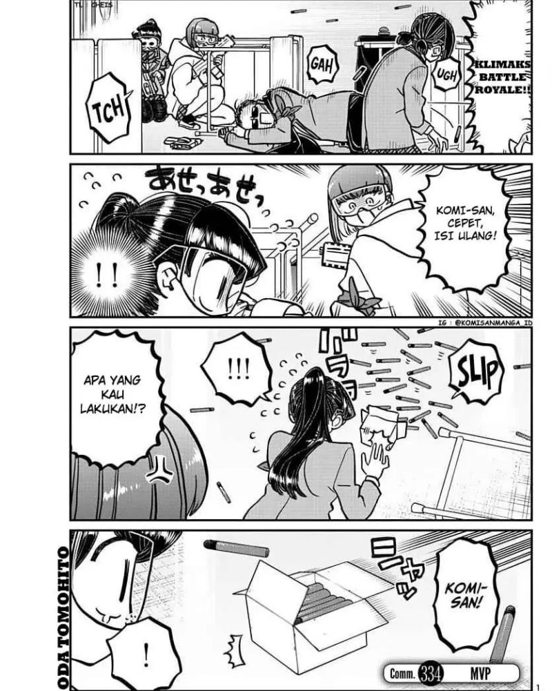 Baca Komik Komi-san wa Komyushou Desu Chapter 334 Gambar 1