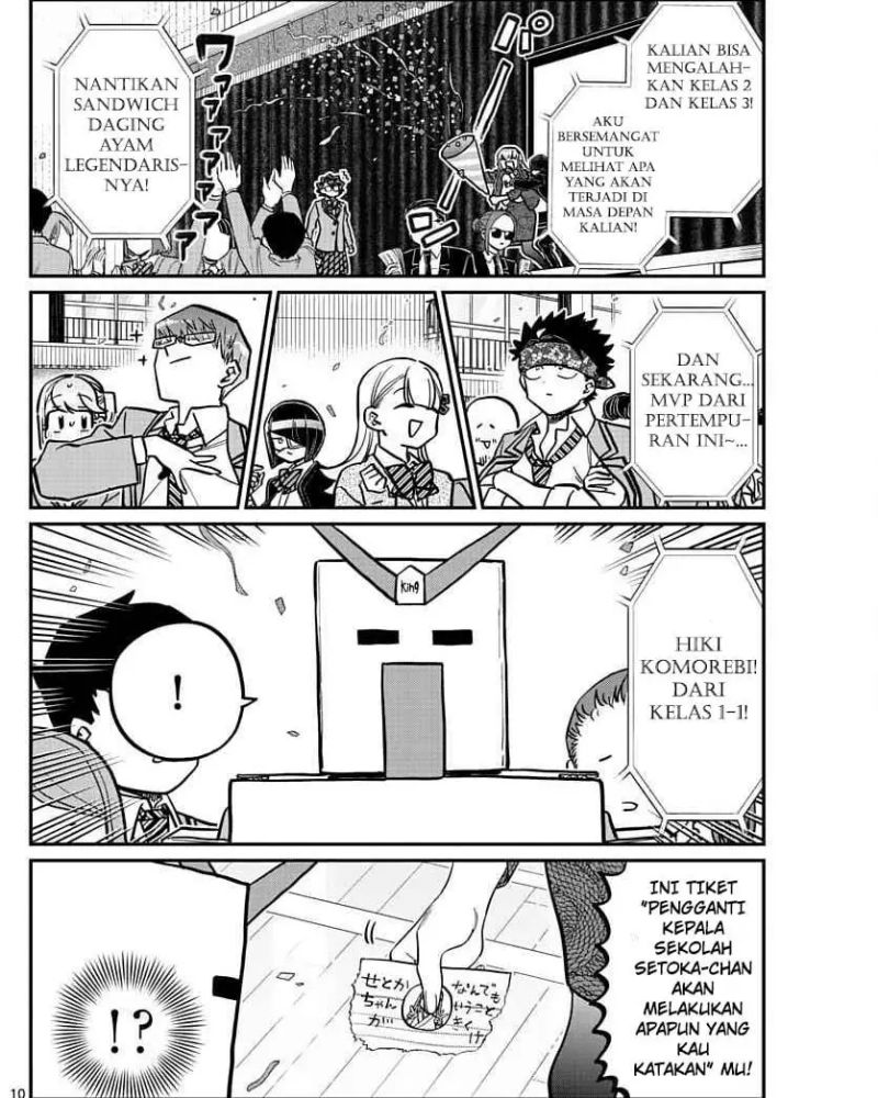 Komi-san wa Komyushou Desu Chapter 334 Gambar 10