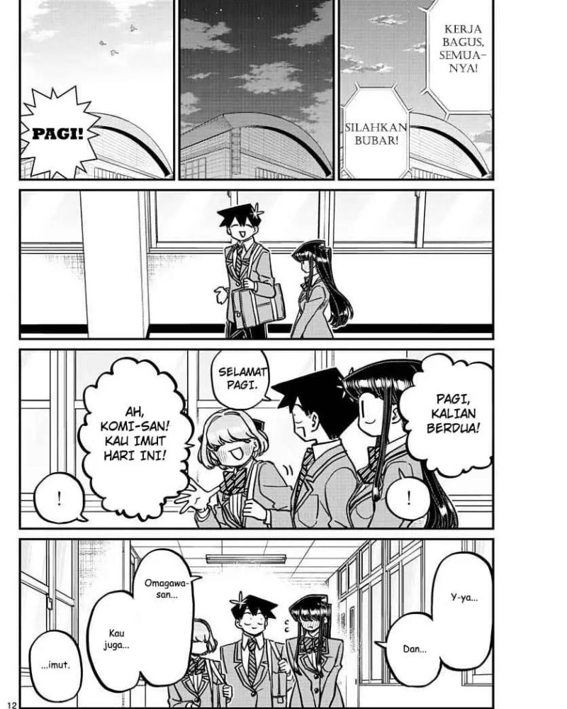 Komi-san wa Komyushou Desu Chapter 334 Gambar 12