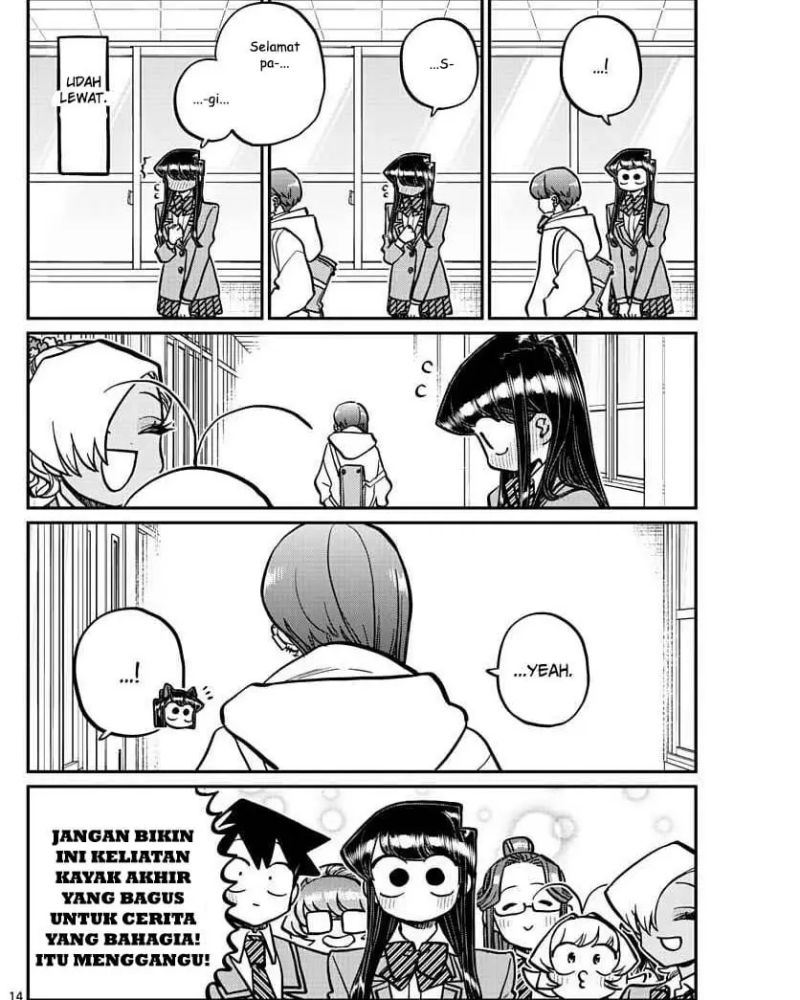 Komi-san wa Komyushou Desu Chapter 334 Gambar 14