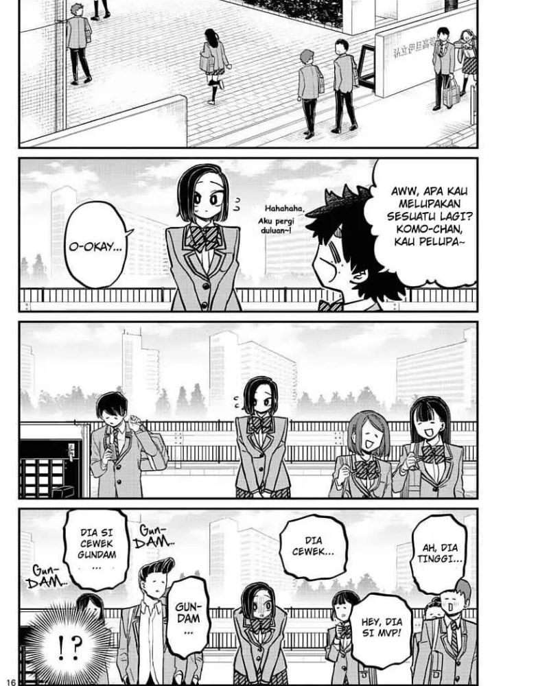 Komi-san wa Komyushou Desu Chapter 334 Gambar 16