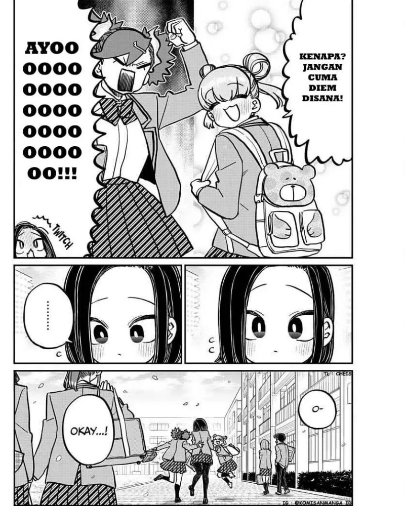 Komi-san wa Komyushou Desu Chapter 334 Gambar 18