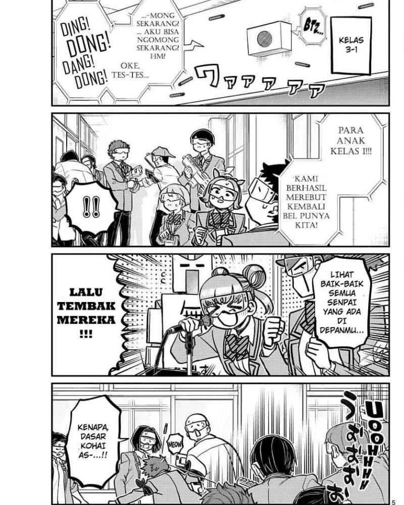 Komi-san wa Komyushou Desu Chapter 334 Gambar 5