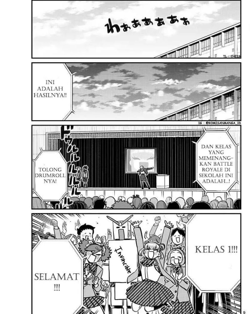 Komi-san wa Komyushou Desu Chapter 334 Gambar 9