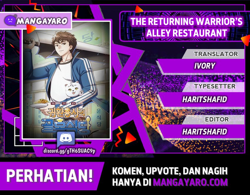 Baca Komik The Returning Warrior’s Alley Restaurant Chapter 32 Gambar 1