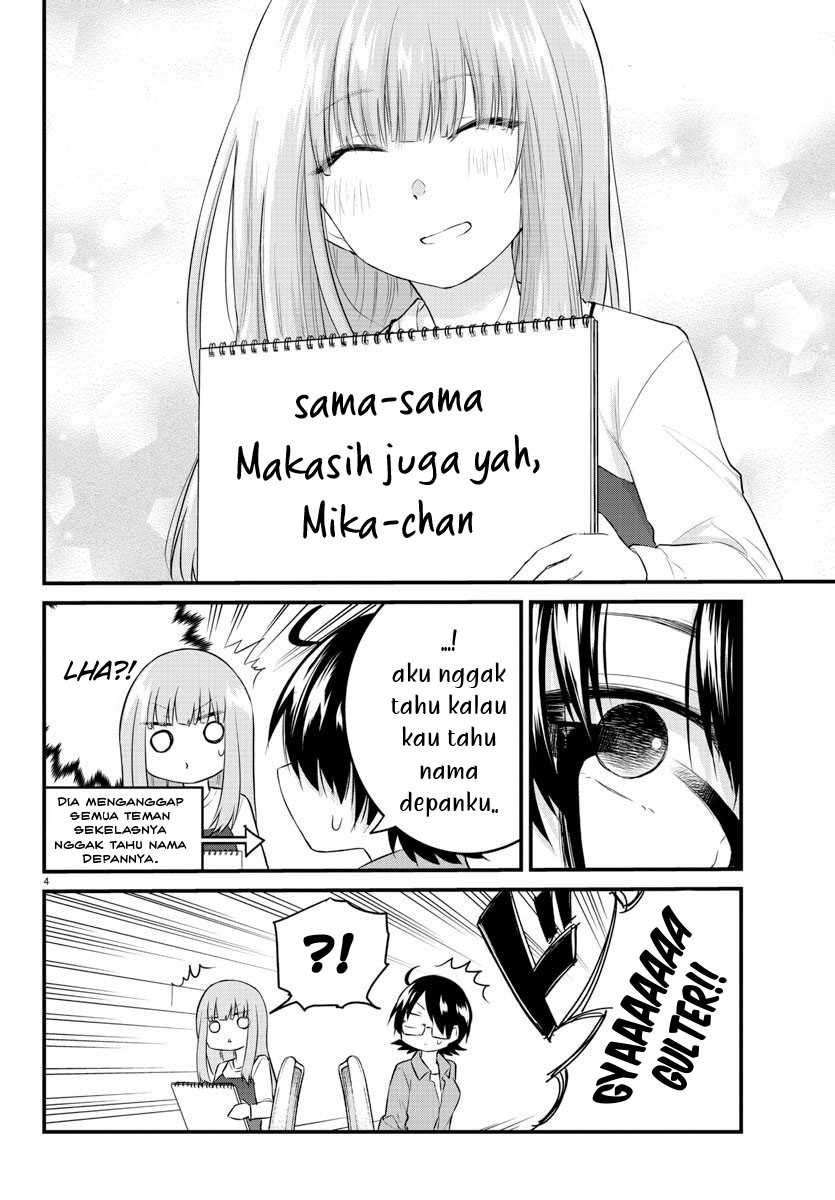 Koe ga dasenai Shoujo wa “Kanojo ga Yasashisugiru” to Omotte iru Chapter 64 Gambar 6