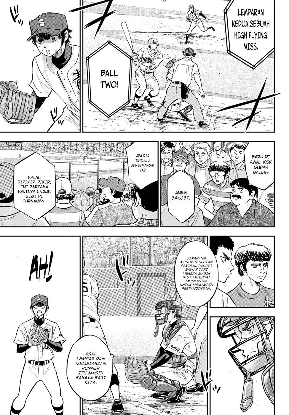 Diamond no Ace Act 2 Chapter 288 Gambar 13