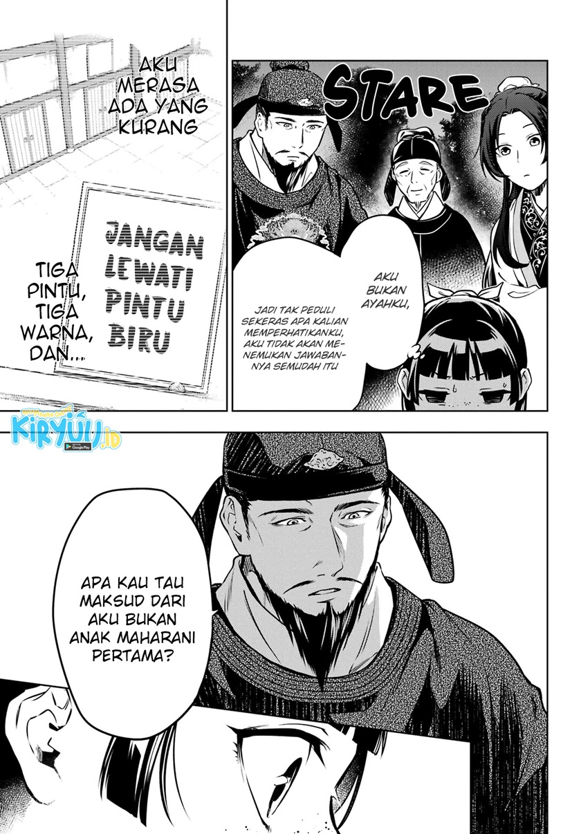 Kusuriya no Hitorigoto Chapter 53.1 Gambar 26