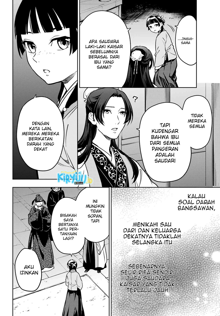 Kusuriya no Hitorigoto Chapter 53.1 Gambar 29