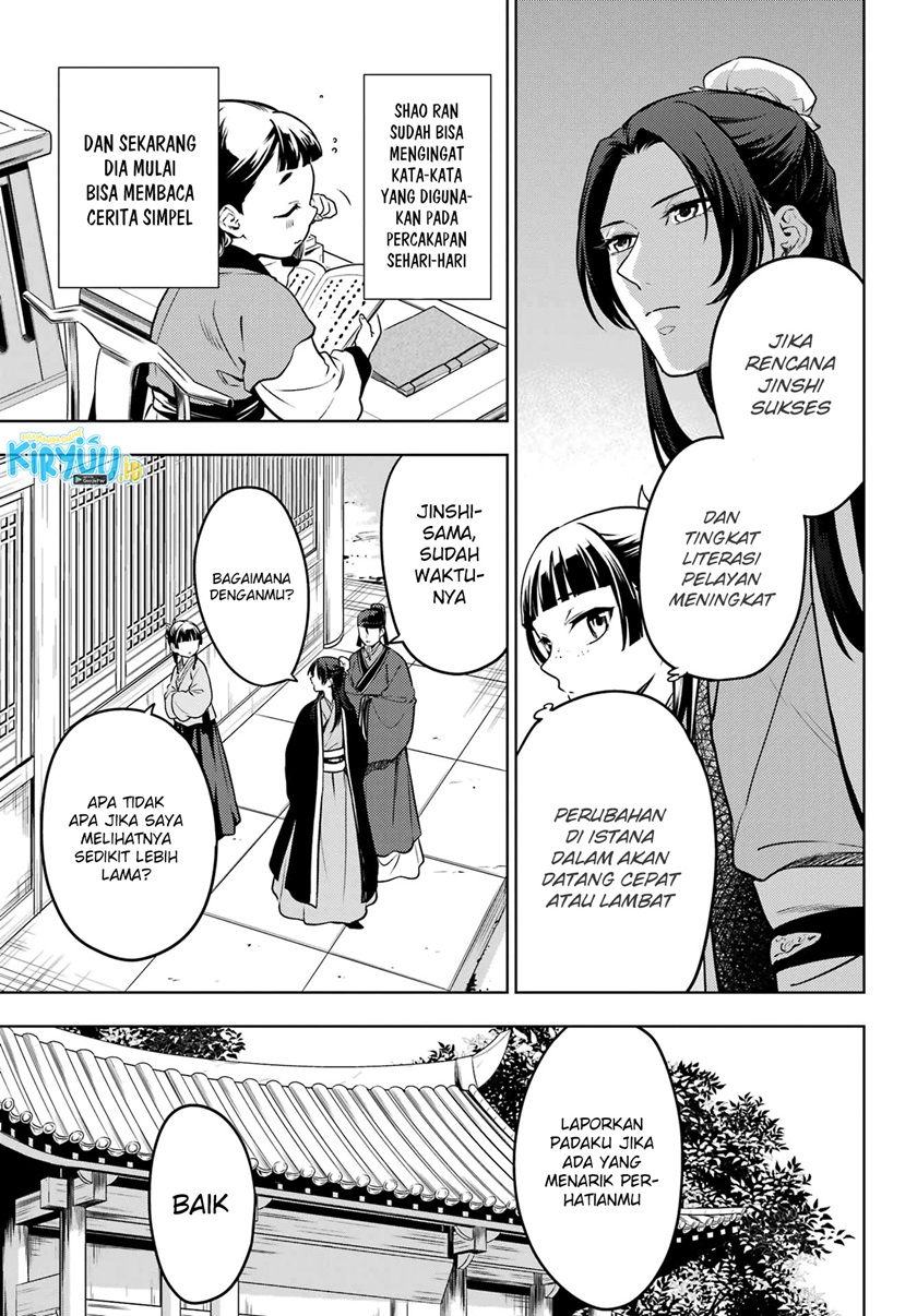 Kusuriya no Hitorigoto Chapter 53.1 Gambar 4