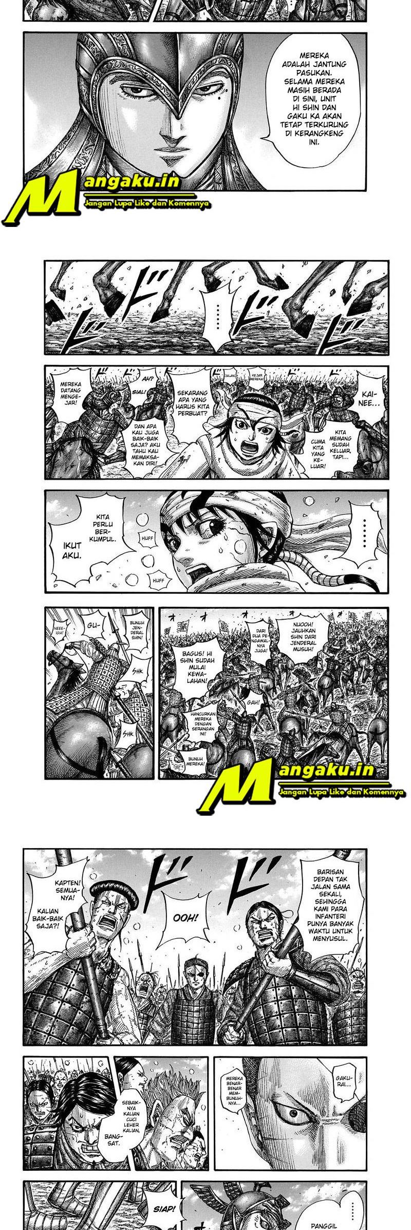 Kingdom Chapter 722 Gambar 3