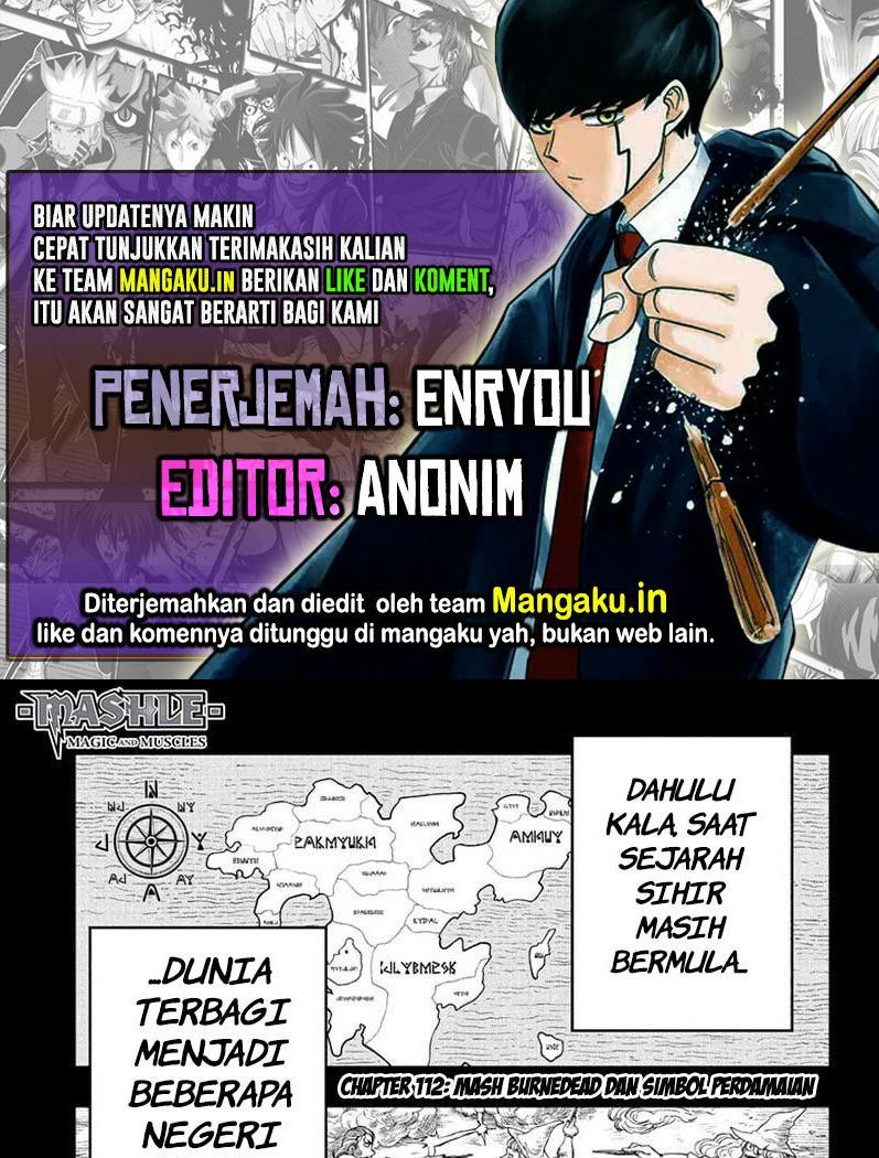 Baca Komik Mashle: Magic and Muscles Chapter 112 Gambar 1