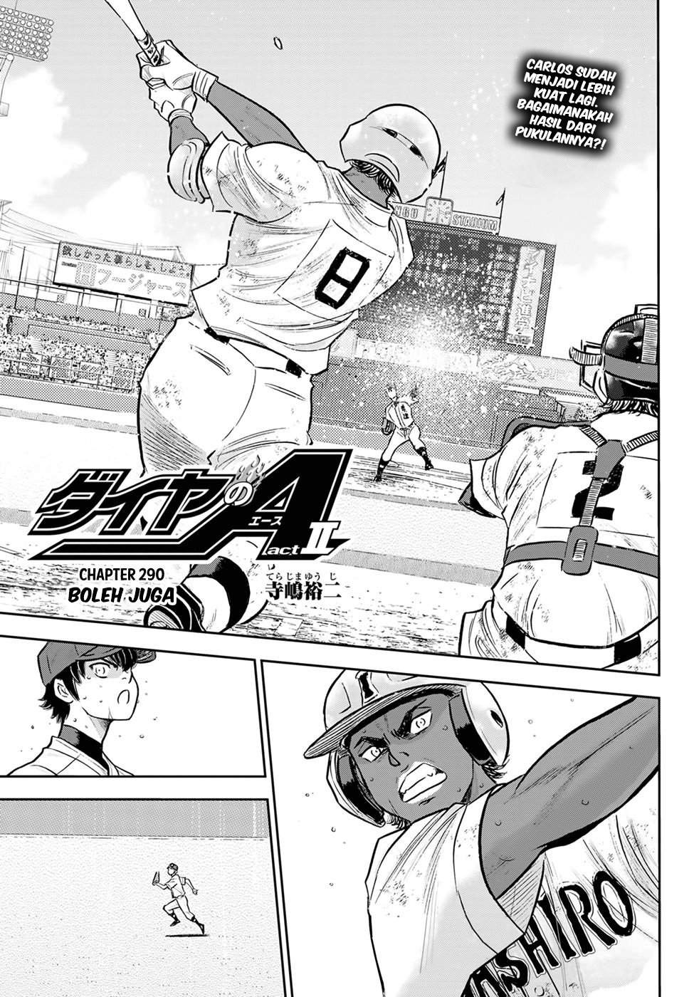 Diamond no Ace Act 2 Chapter 290 Gambar 3