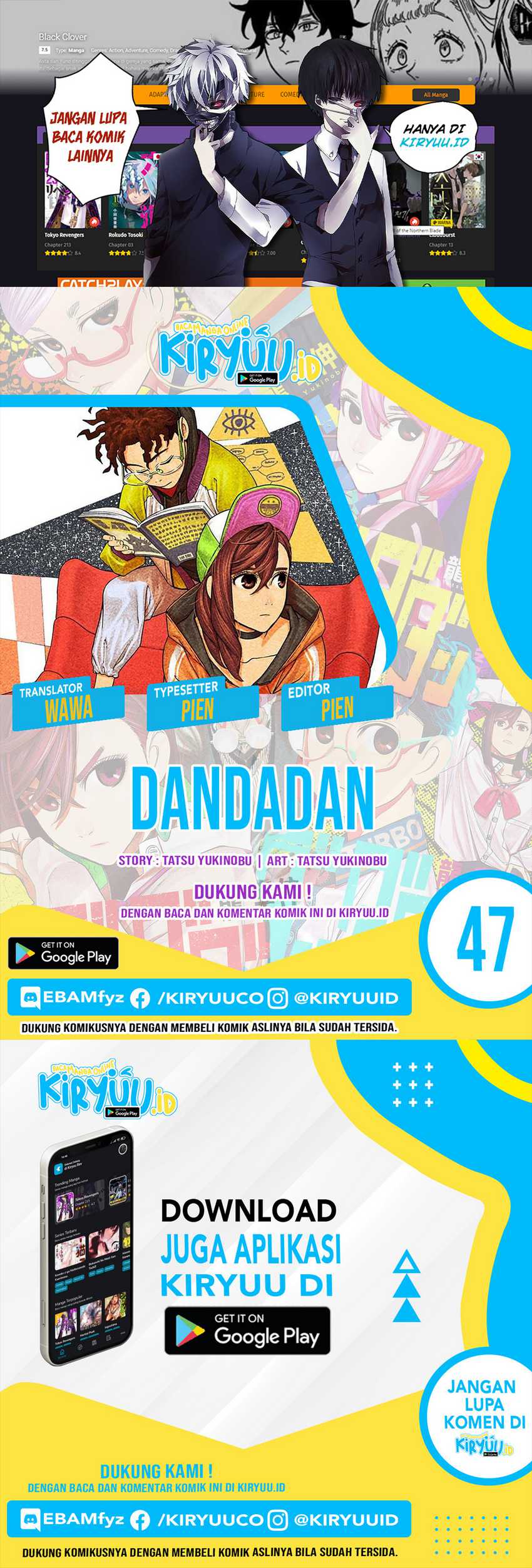 Baca Komik DANDADAN Chapter 47 Gambar 1