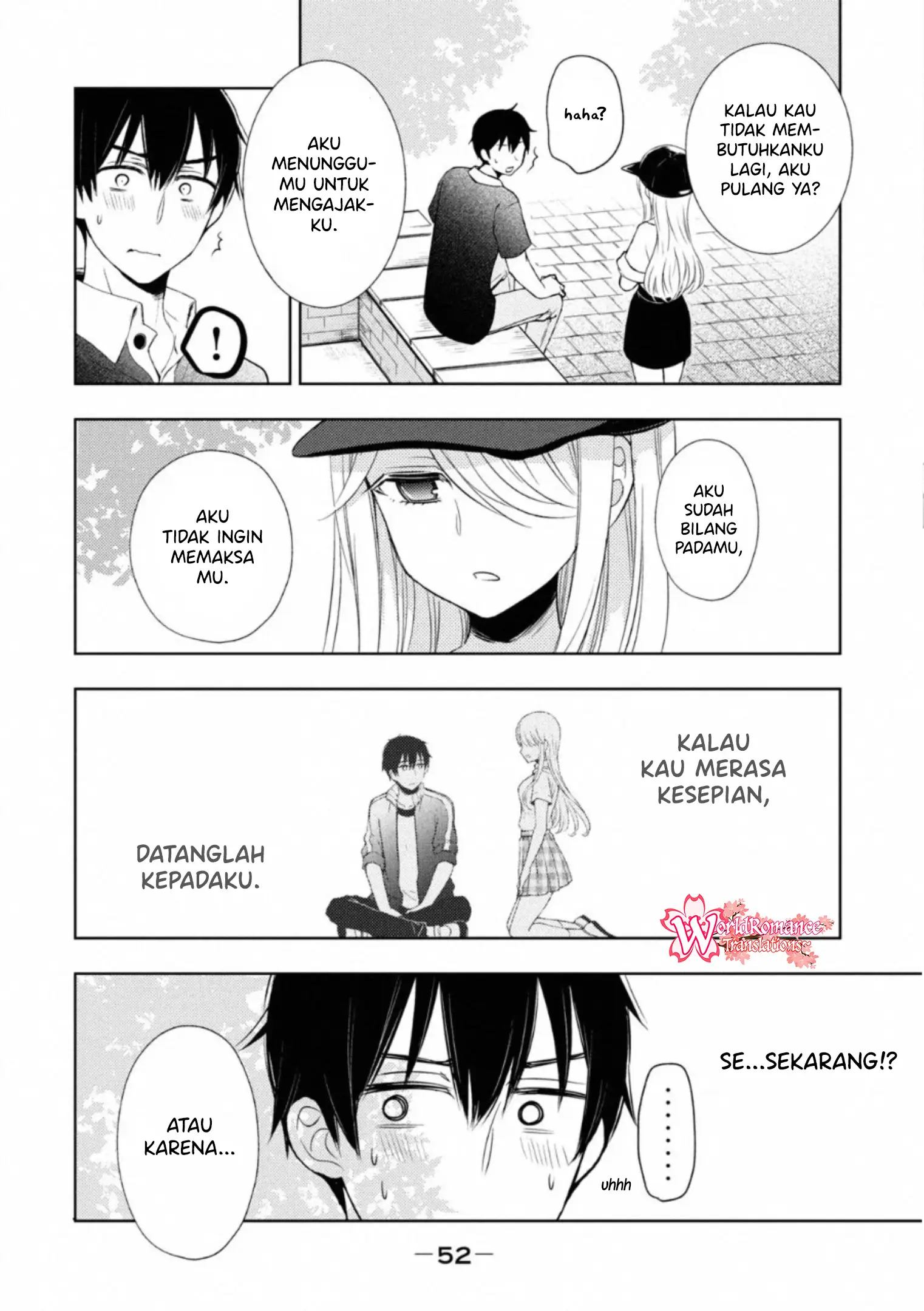 Watari-kun no xx ga Houkai Sunzen Chapter 54 Gambar 13