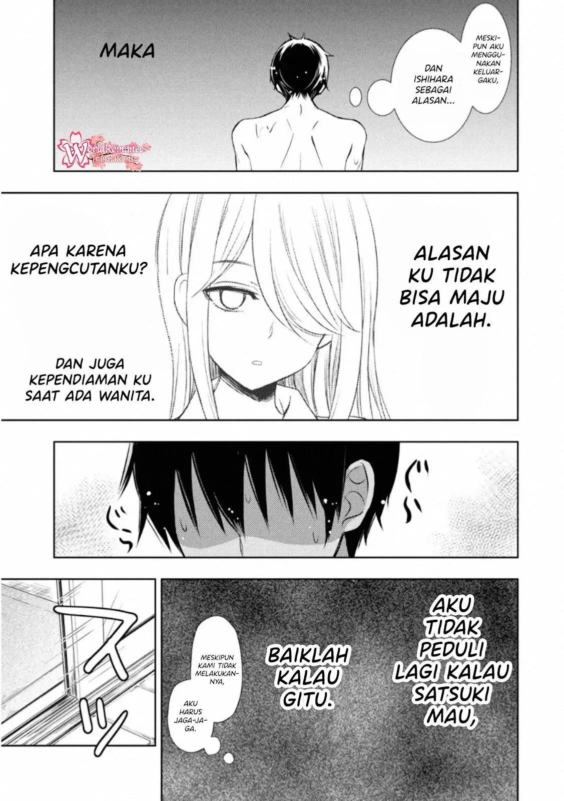 Watari-kun no xx ga Houkai Sunzen Chapter 54 Gambar 24