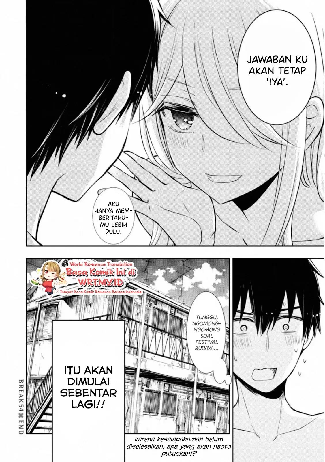 Watari-kun no xx ga Houkai Sunzen Chapter 54 Gambar 34