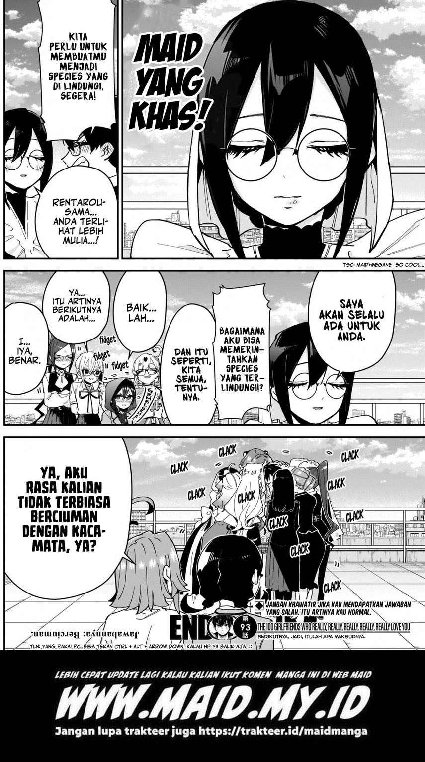 Kimi no Koto ga Dai Dai Dai Dai Daisuki na 100-ri no Kanojo Chapter 93 Gambar 22