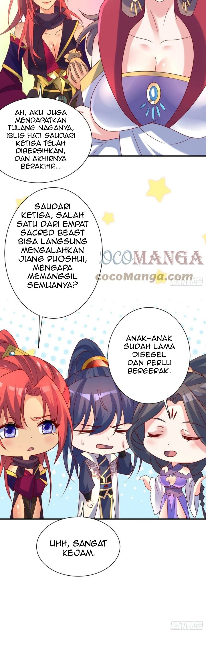 Becoming A God By Teaching Six Sisters Chapter 42 Gambar 28
